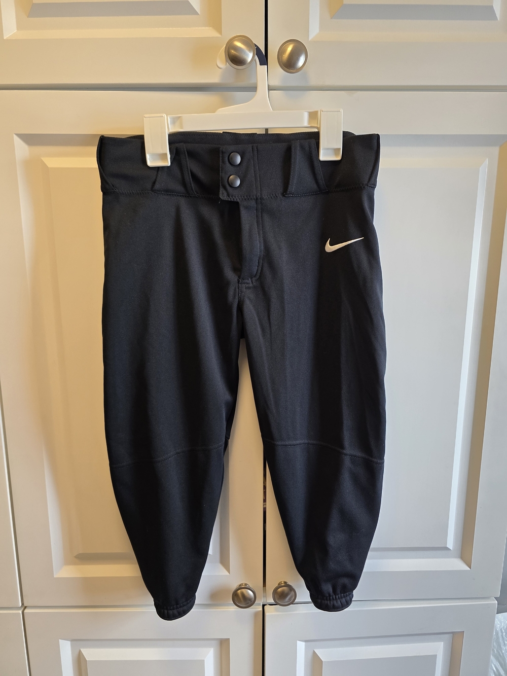 Nike Vapor Select Softball Pants Black 3/4 Knicker Length Large
